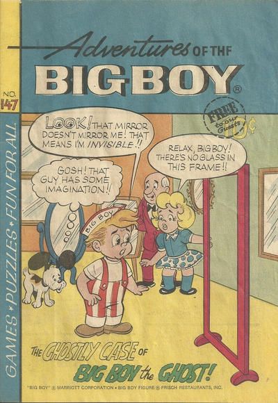 Adventures of Big Boy #147 [East] Comic