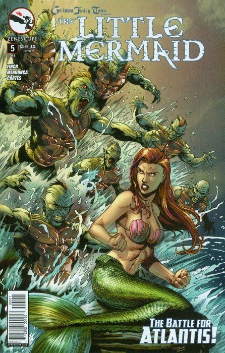 Grimm Fairy Tales Presents The Little Mermaid 5 Cover B