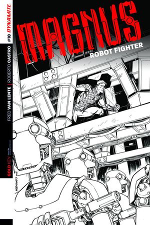 Magnus Robot Fighter #10 (25 Copy Smith B&amp;w Cover)