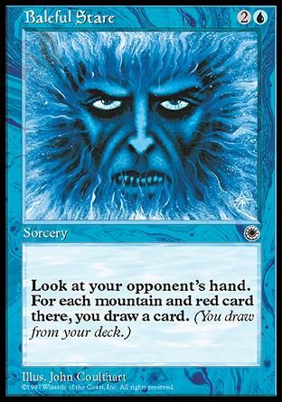 Baleful Stare (Portal) Trading Card