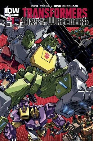 Transformers Sins Of Wreckers #1 (10 Copy Cover)