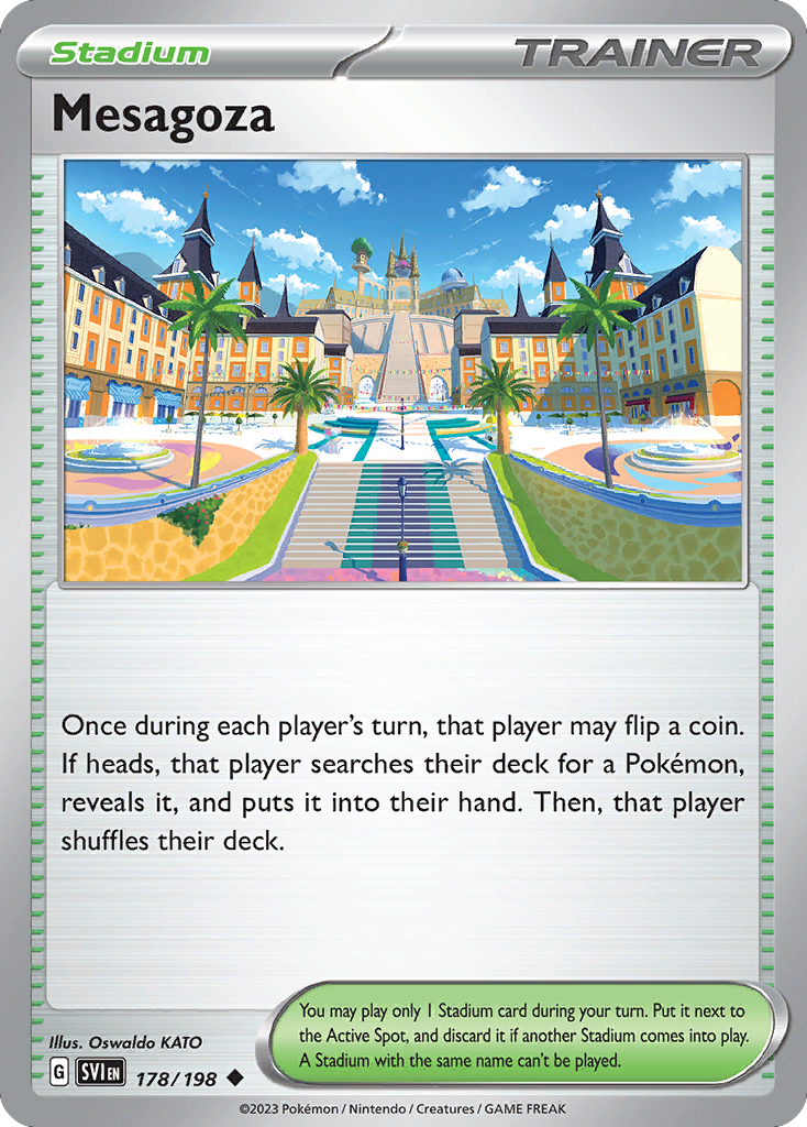 Mesagoza (178/198) - Scarlet & Violet Pokémon Card