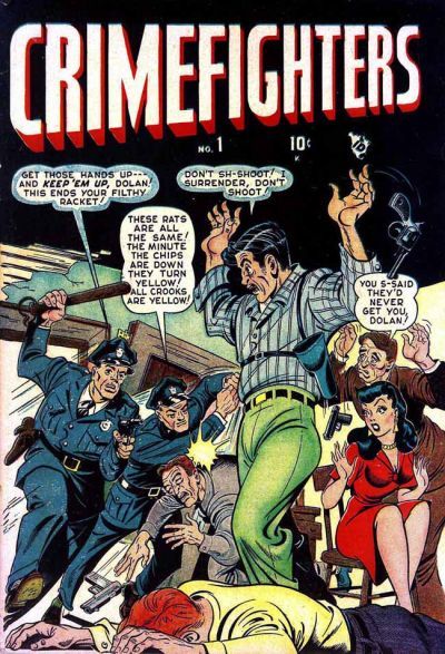 Crime Fighters Comic