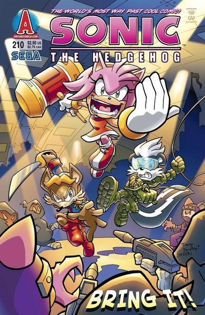 Sonic the Hedgehog #210 Comic