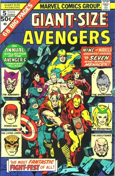 Giant-Size Avengers #5 Comic