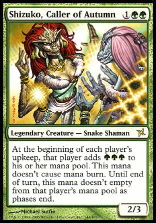 Shizuko, Caller of Autumn (Betrayers of Kamigawa) Trading Card