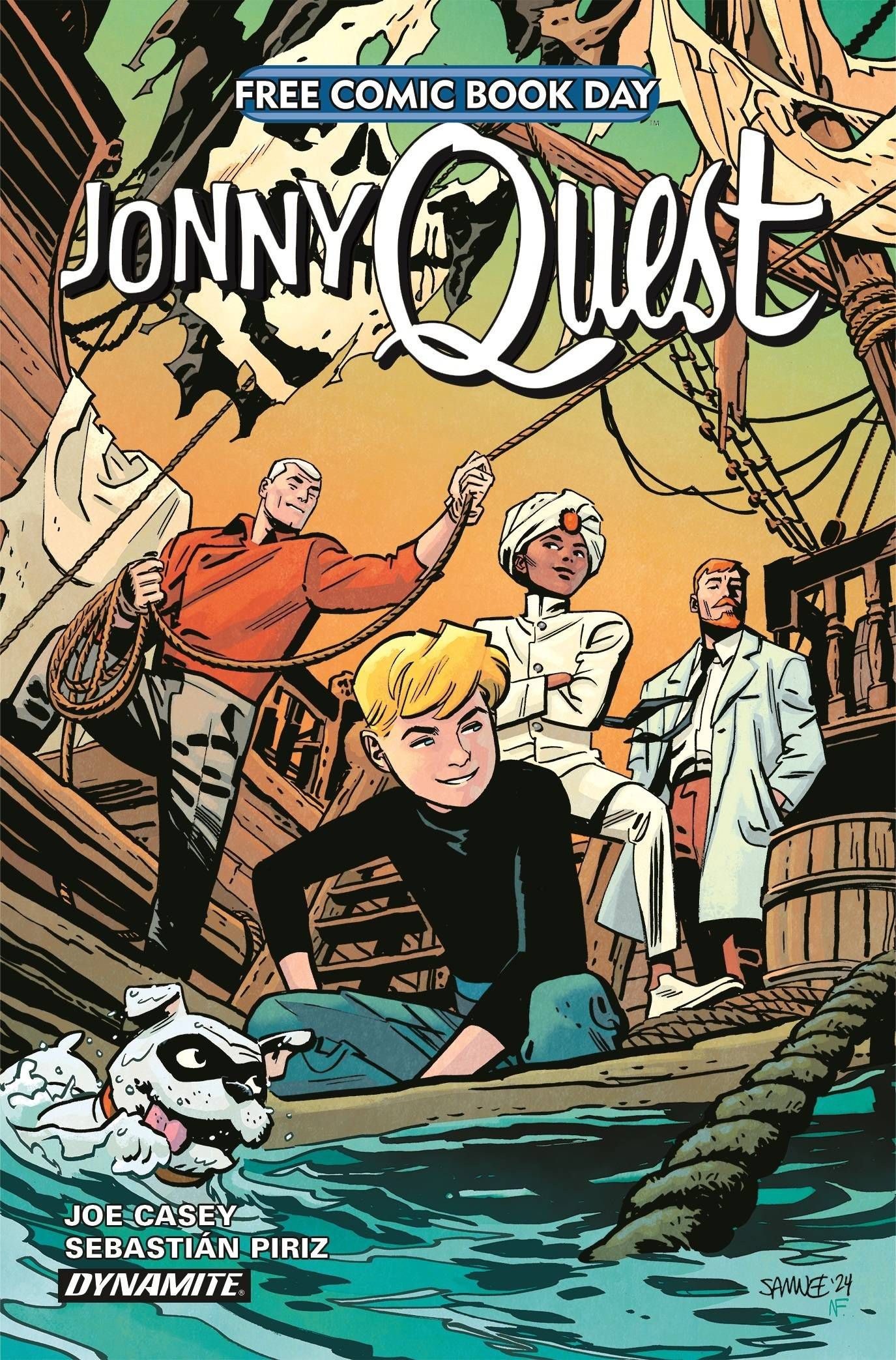 Free Comic Book Day 2024: Jonny Quest Comic