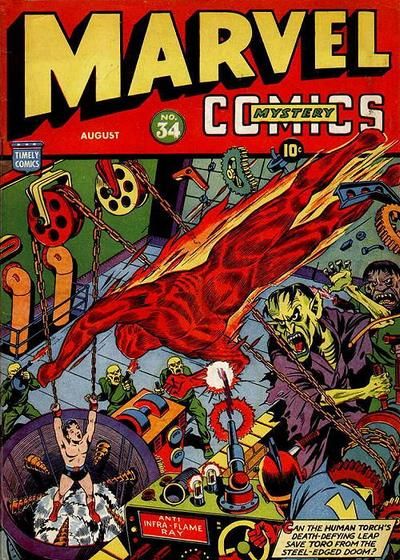 Marvel Mystery Comics #34 Comic