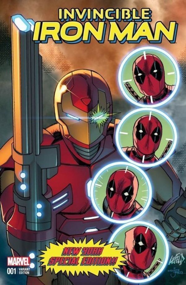 Invincible Iron Man #1 (Liefeld Variant Cover)