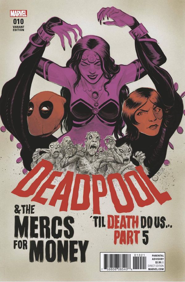 Deadpool & the Mercs for Money #10 (Francavilla  Poster Variant)