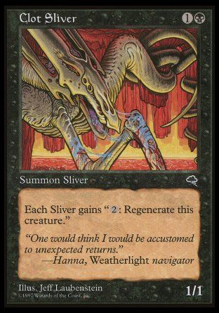 Clot Sliver (Tempest) Trading Card