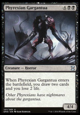 Phyrexian Gargantua (Eternal Masters) Trading Card