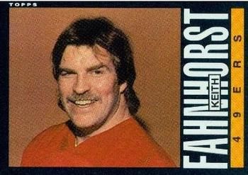 Keith Fahnhorst 1985 Topps #154 Sports Card