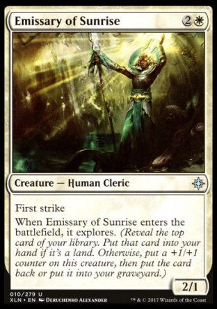 Emissary of Sunrise (Ixalan) Trading Card