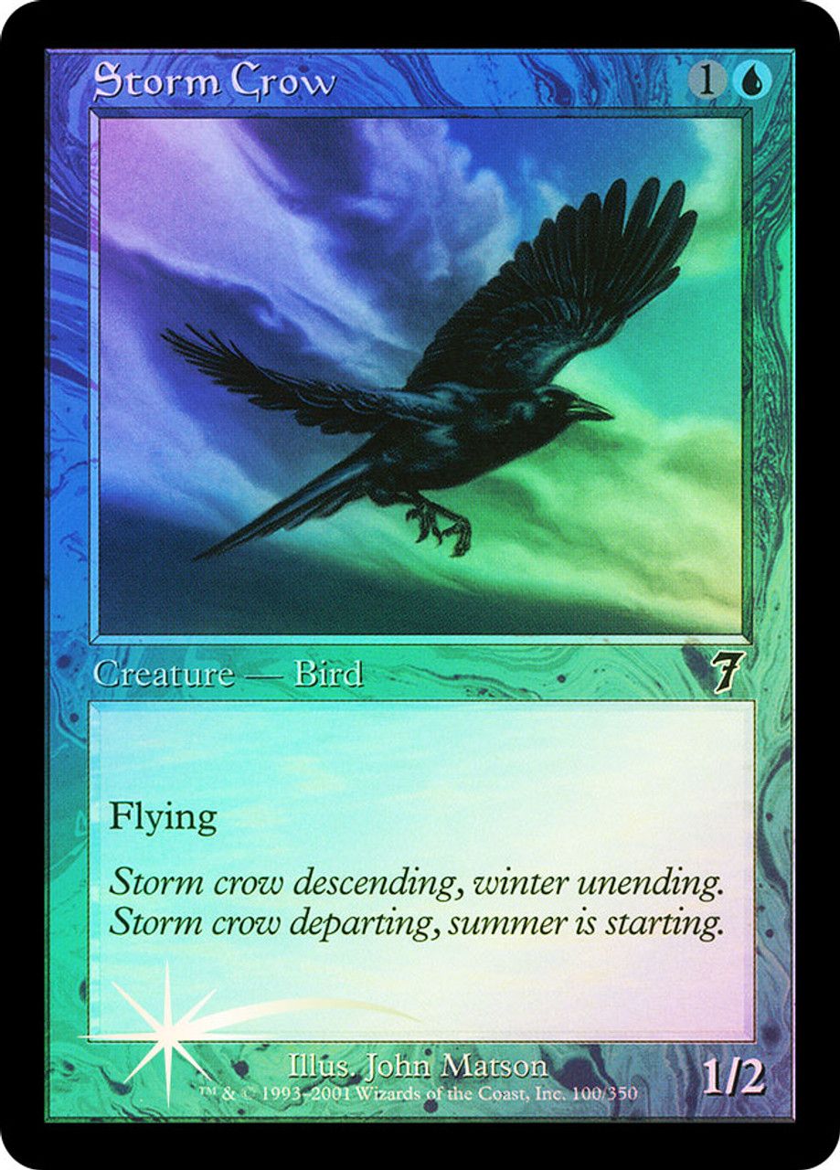 Storm Crow (7th Edition - Foil) Trading Card