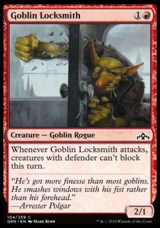 Goblin Locksmith (Guilds of Ravnica) Trading Card