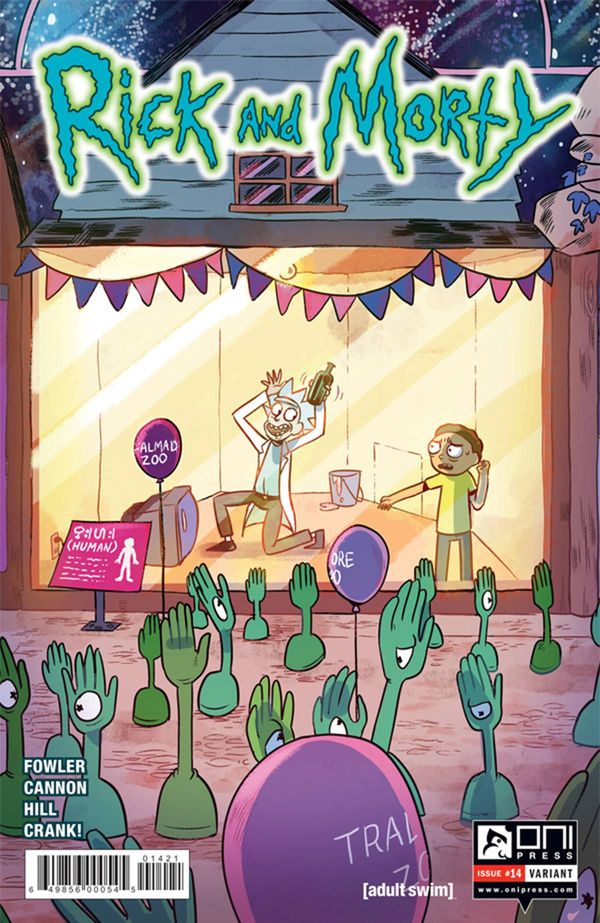 Rick and Morty #14 (Cover Variant Ganucheau)