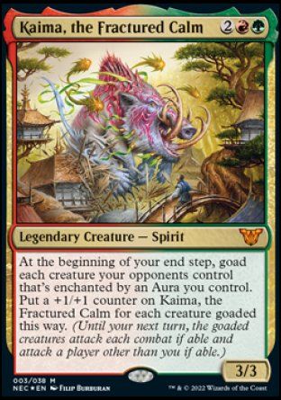 Kaima, the Fractured Calm (Kamigawa Neon Dynasty Commander Decks) Trading Card