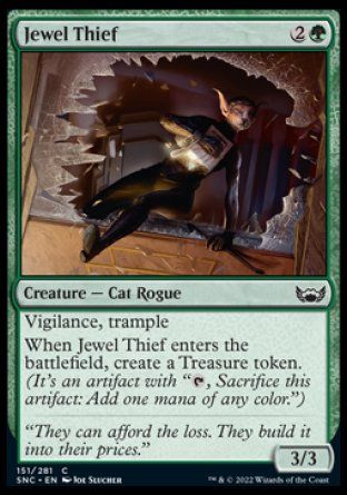 Jewel Thief (Streets of New Capenna) Trading Card