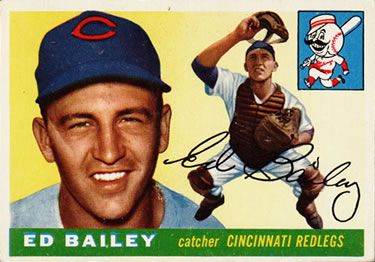 Ed Bailey 1955 Topps #69 Sports Card