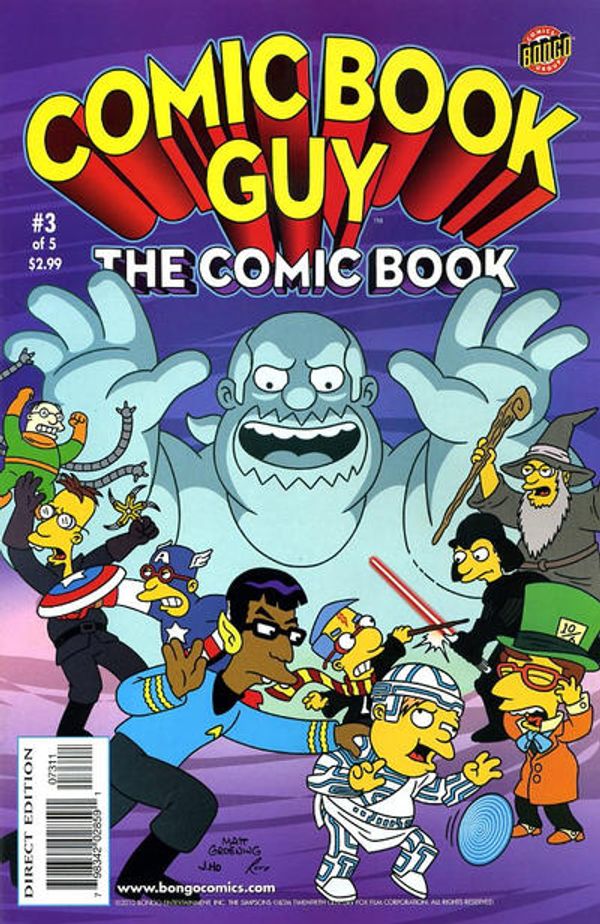 Bongo Comics Presents Comic Book Guy: The Comic Book #3