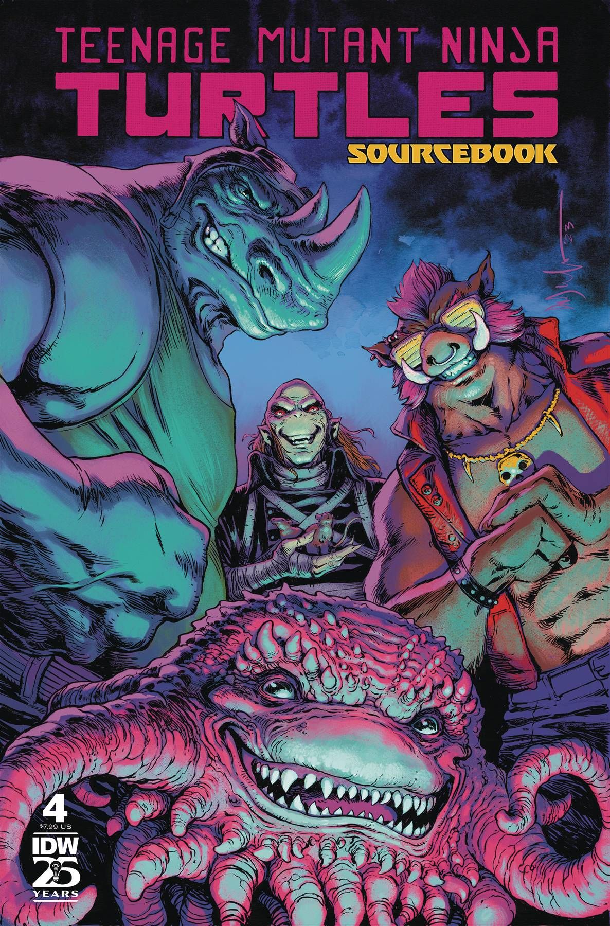 Teenage Mutant Ninja Turtles Sourcebook #4 Comic