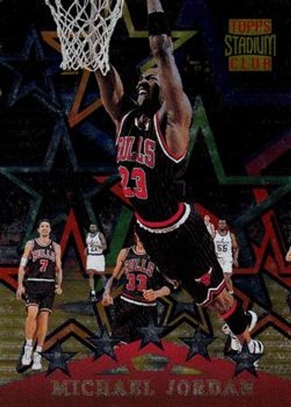 Michael Jordan 1996-97 Topps Stadium Club - Special Forces #SF4