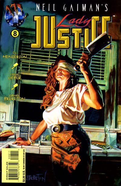 Neil Gaiman's Lady Justice #8 Comic
