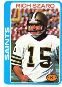 Rich Szaro 1978 Topps #47 Sports Card