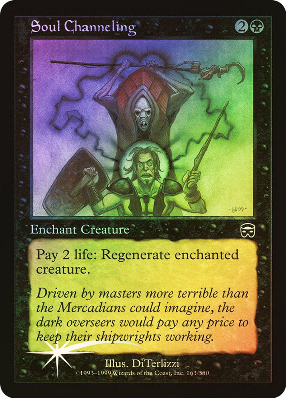 Soul Channeling (Mercadian Masques - Foil) Trading Card