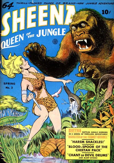 Sheena, Queen of the Jungle #3 Comic