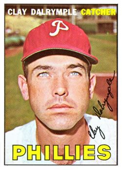 Clay Dalrymple 1967 Topps #53 Sports Card