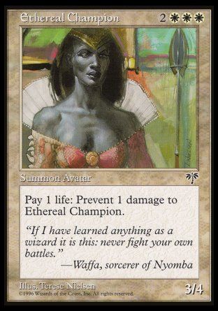 Ethereal Champion (Mirage) Trading Card