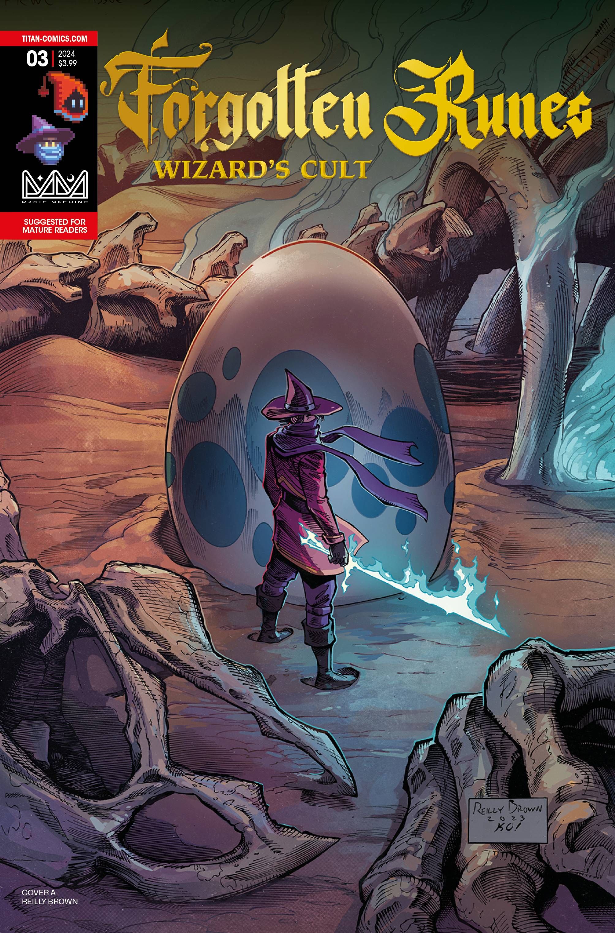 Forgotten Runes: Wizard's Cult #3 Comic