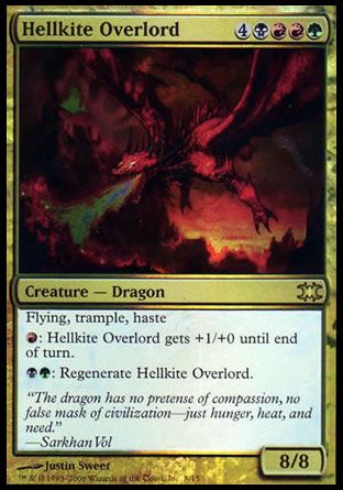 Hellkite Overlord (From the Vault : Dragons) Trading Card