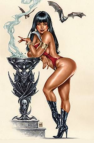 Vampirella: 1992 #1 (Krome Virgin Cover)