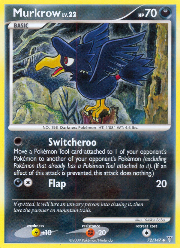 Murkrow (72/147) - Supreme Victors Pokémon Card