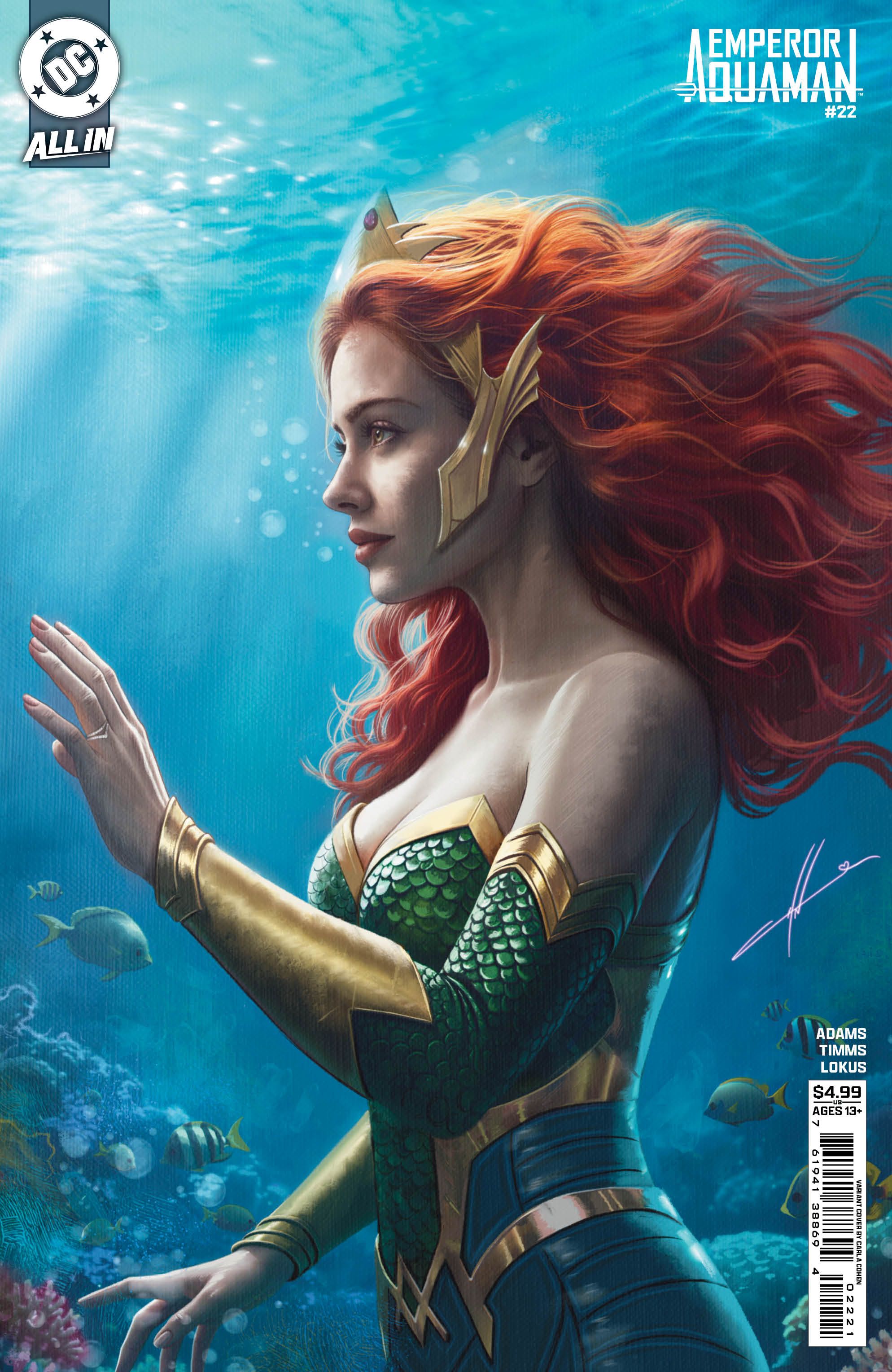 Emperor Aquaman #22 (Cvr B Carla Cohen Card Stock Variant) Comic