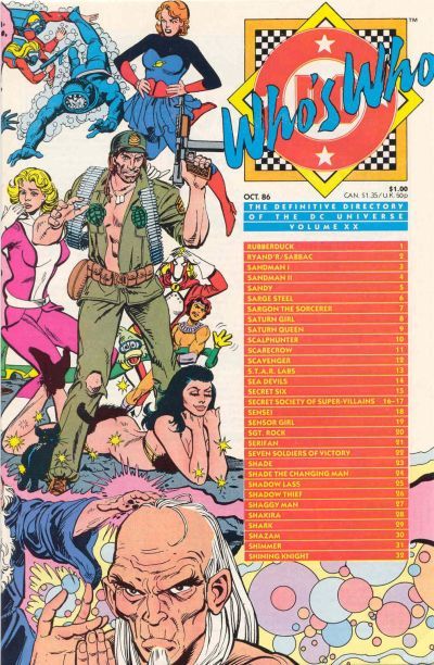 Who's Who: The Definitive Directory of the DC Universe #20 Comic
