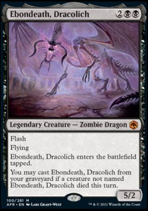 Ebondeath, Dracolich (Dungeons & Dragons: Adventures in the Forgotten Realms)