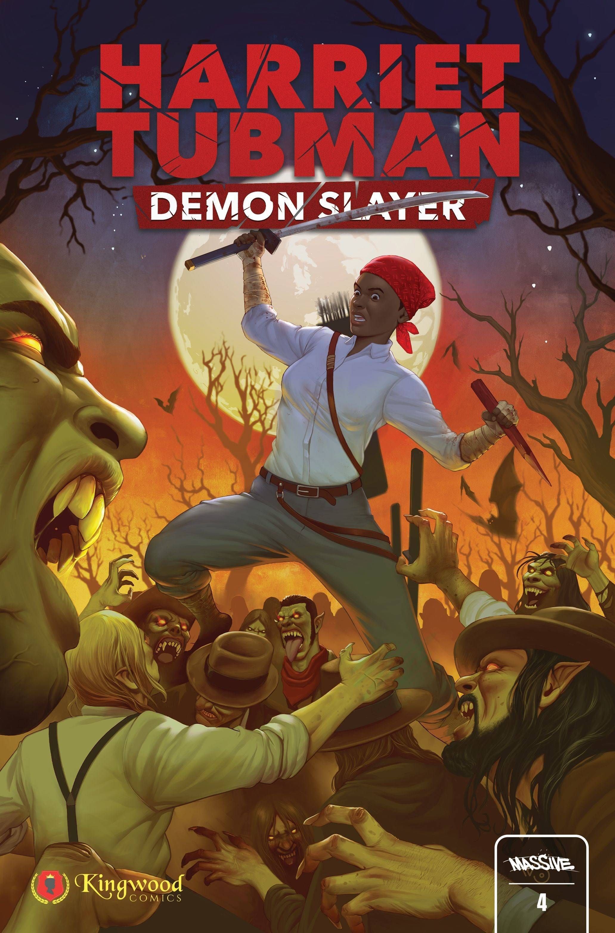 Harriet Tubman: Demon Slayer #4 Comic