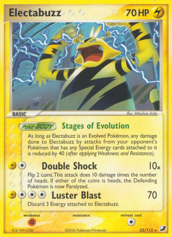 Electabuzz (22/115) - Unseen Forces Pokémon Card