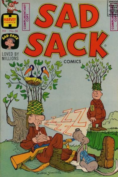 Sad Sack Comics [HD] #34 Comic