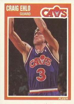 Craig Ehlo 1989 Fleer #26 Sports Card
