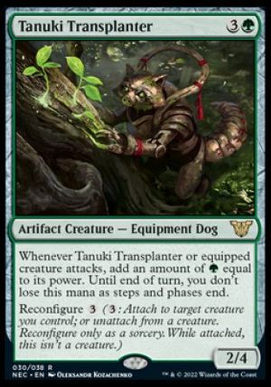 Tanuki Transplanter (Kamigawa Neon Dynasty Commander Decks)