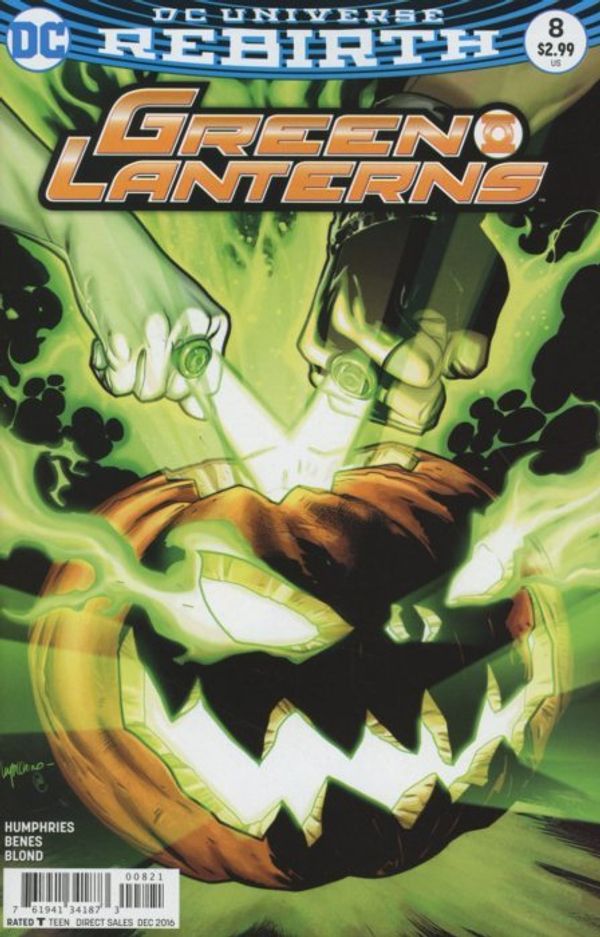 Green Lanterns #8 (Variant Cover)