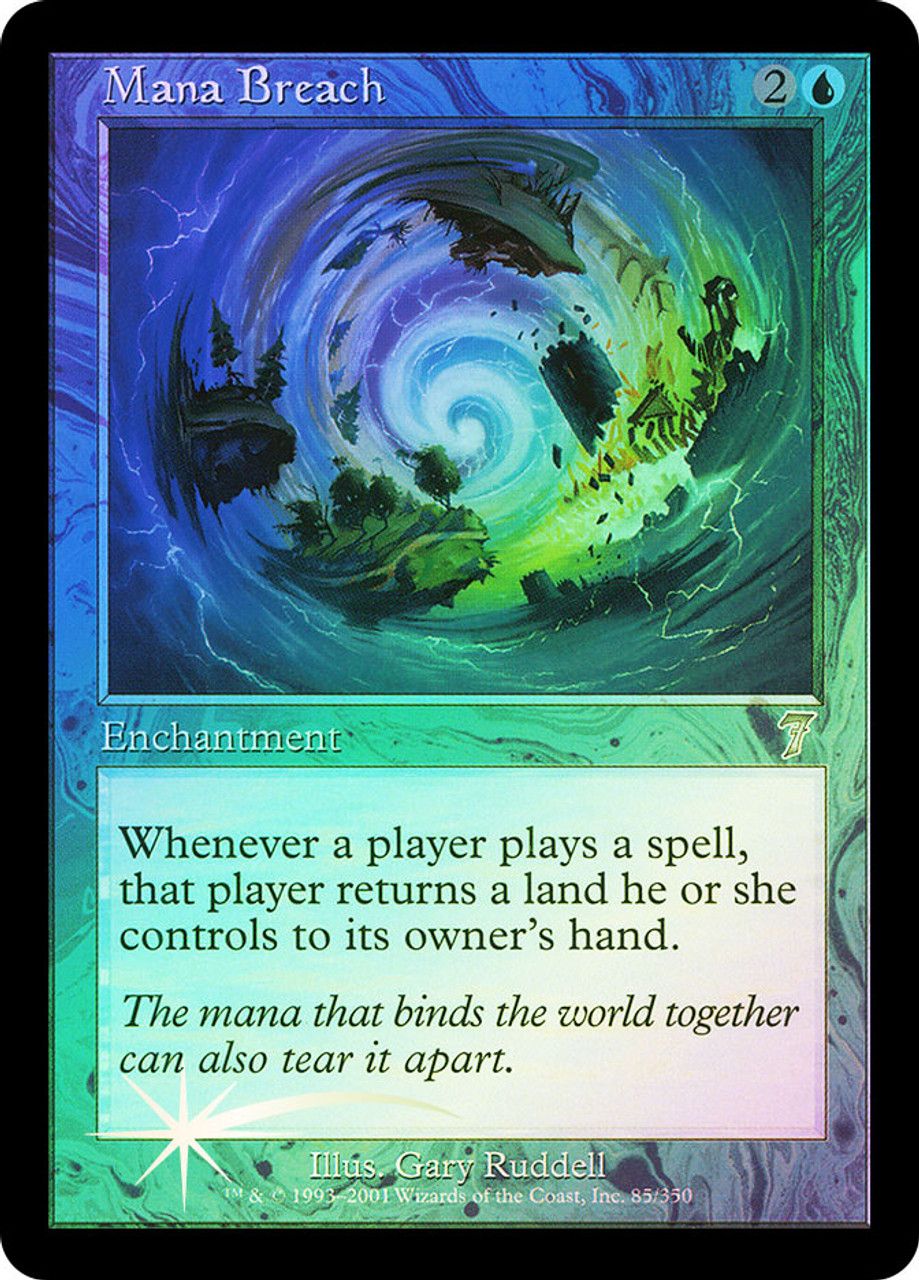 Mana Breach (7th Edition - Foil) Trading Card