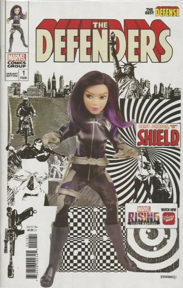 Defenders: The Best Defense #1 (Marvel Rising Action Figure Variant)