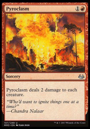 Pyroclasm (Modern Masters 2017) Trading Card