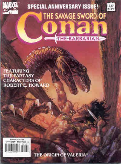 The Savage Sword of Conan #225 Comic